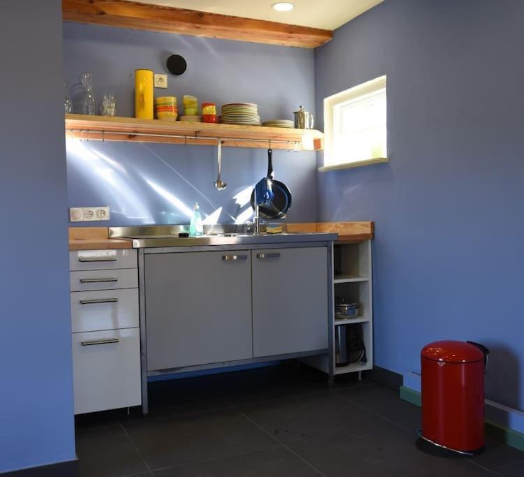 Forsthaus Lelkendorf / Ferienwohnung Eksteriør billede