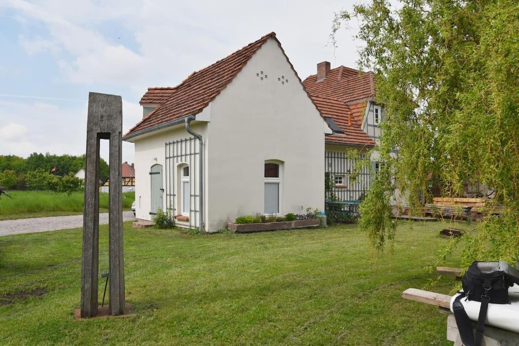 Forsthaus Lelkendorf / Ferienwohnung Eksteriør billede