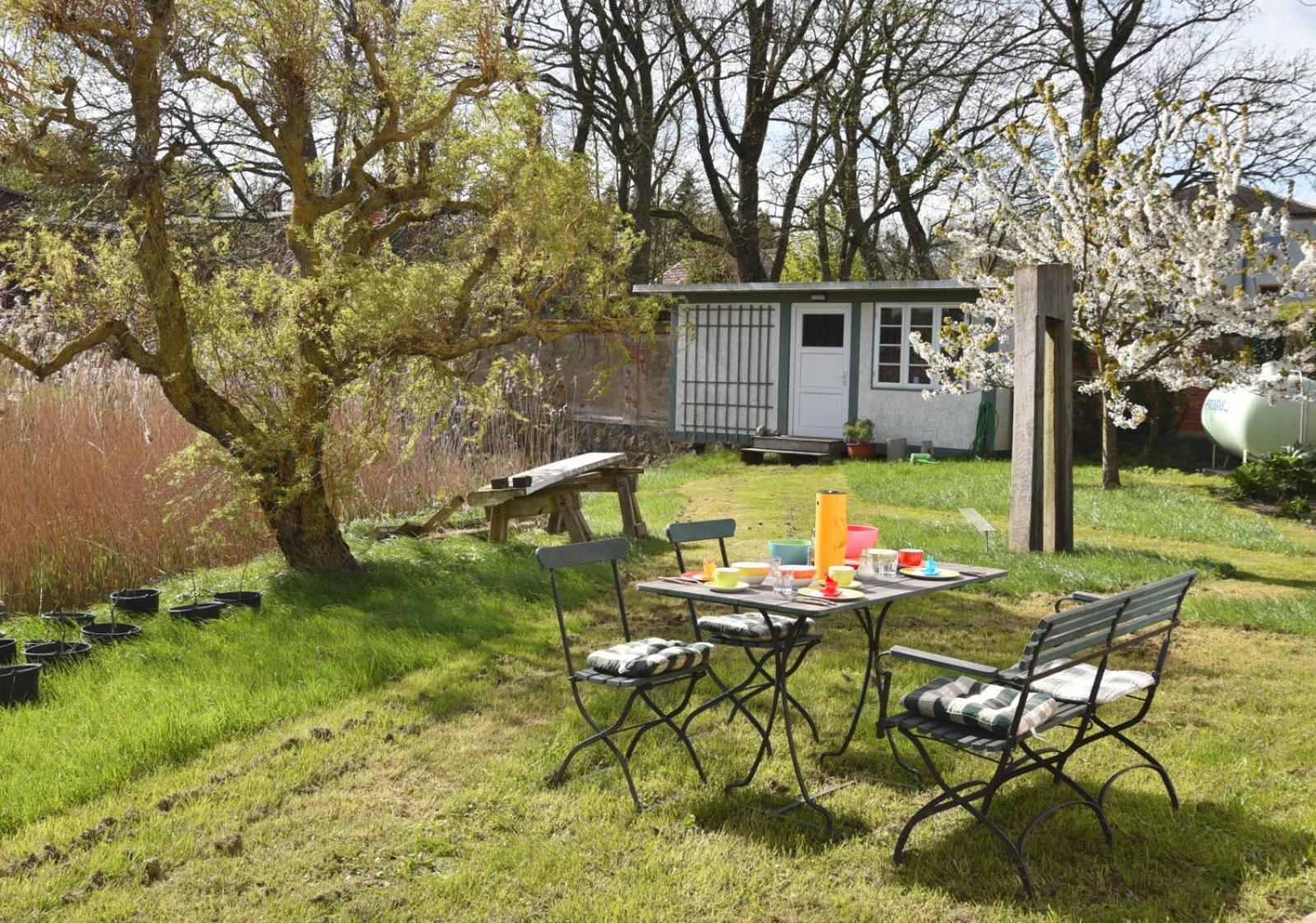 Forsthaus Lelkendorf / Ferienwohnung Eksteriør billede