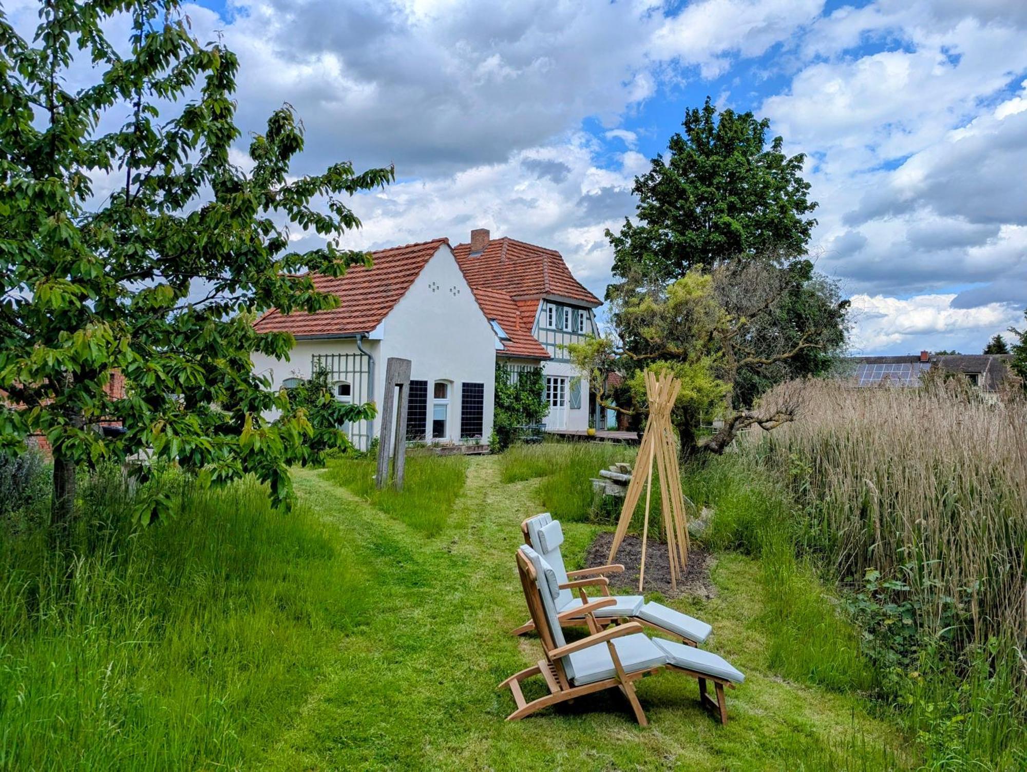 Forsthaus Lelkendorf / Ferienwohnung Eksteriør billede